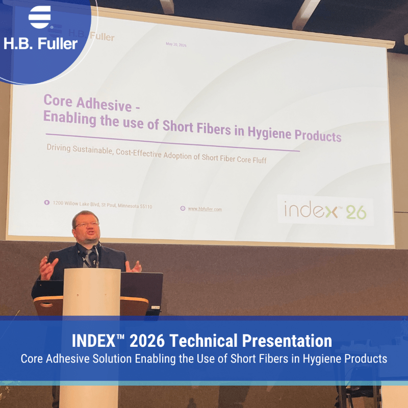 Picture of Karsten Voss giving technical presentation at the Index 2026 event in Geneva