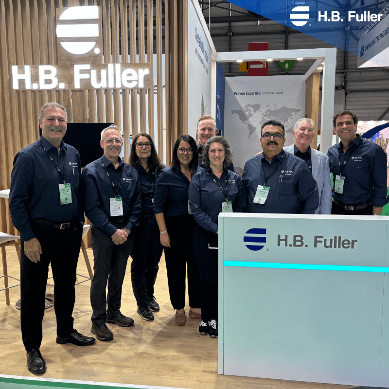 H.B Fuller's Team Photo at the Index 2026 event in Geneva